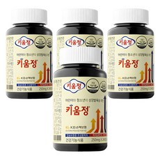 Kiumjeong 青少年用綜合維生素礦物成長補給錠 60g, 240顆, 4罐