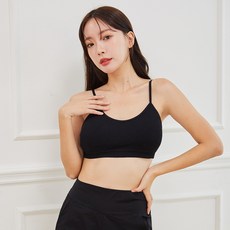 베이스알파 에센셜 베이직 스포츠 브라탑 끈 타입