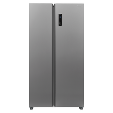 캐리어 클라윈드 피트인 양문형 냉장고 방문설치 실버메탈 KRNS438SPH1