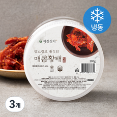 제철진미 탐스럽고 쫄깃한 매콤황태 (냉동), 3개, 200g