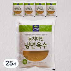 면사랑 동치미맛 냉면육수, 340g, 25개