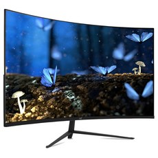 어드밴스원 80.01cm FHD 커브드 보더리스 165hz 게이밍 모니터, MC32F165HS(무결점)