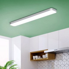 홈플래닛 삼성 칩셋 플리커프리 LED 직사각 방등 천장등 주방등 50W (친절한 설명서), 화이트 주광색