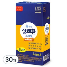 큐원 컨디션 회복 상쾌한 숙취 해소제 스틱형, 18g, 30개