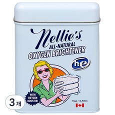 넬리 소다 산소 표백제 블루, 3개, 1kg