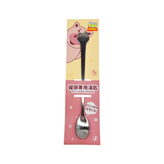 DOG CAT STAR 汪喵星球 寵物罐頭專用匙, 玩具總動員系列, 湯匙, 304不鏽鋼, 玩具總動員系列 火腿款, 1支