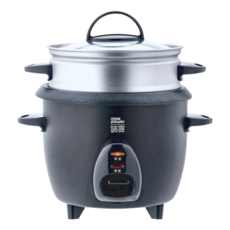 cook power 鍋寶 多功能電子鍋 3人份 黑, 附蒸籠設計, 1個