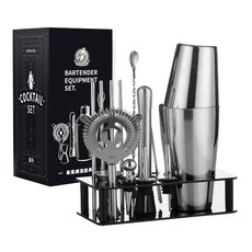 日式調酒器 Set 16件組, Bartender Equipment Set, 雞尾酒調酒器具, 1組