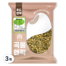 푸드앤픽 곡물앤픽 깐 녹두, 2kg, 3개