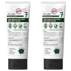 닥터아토 7울트라 레스큐 시카 로션, 160ml, 2개 2개, 160ml