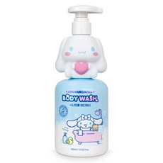 ATEX 幼兒用大耳狗弱酸性沐浴乳 嬰兒爽身粉香, 1個, 400ml