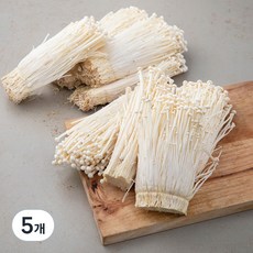 친환경 국내산 팽이버섯, 1.5kg, 5개