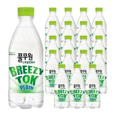 풀무원탄산수 풀무원샘물 브리지톡 탄산수 플레인 20개 500ml