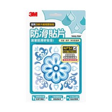 3M 防滑貼片 強黏 6片入, 1包, 雕花