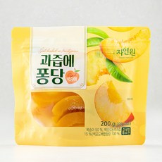 자연원 과즙에 퐁당 복숭아, 200g, 1개