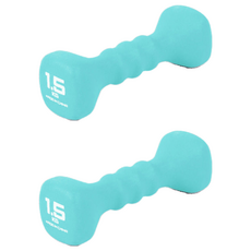 아이워너 네오프렌 사각 아령, 1.5kg, 2개 2개, 1.5kg