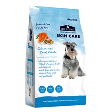 BLUE BAY 倍力 全齡犬 S30 低敏護膚配方狗飼料, 鮭魚+甜薯, 超高蛋白質, 添加Omega3,在地小農食材, 鮭魚 + 甜薯, 15kg, 1袋
