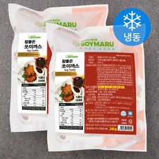 쏘이마루 참좋은 쏘이까스 (냉동), 240g, 2개