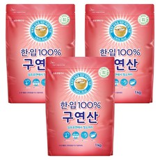 Lglife LG生活健康 Hanip 100%檸檬酸, 1kg, 6個