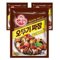 오뚜기 짜장 깊고 풍부한맛, 1kg, 3개