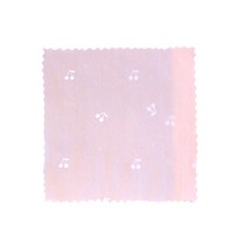 두바림 작아서 귀여운 40수 평직 소소체리 면 100 원단, 7 핑크에 화이트