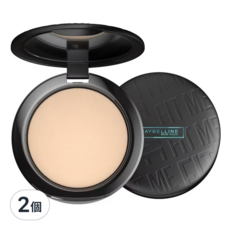 MAYBELLINE 媚比琳 反孔特霧柔焦空氣粉餅 SPF32 PA+++ 109明亮色 2個