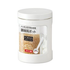 ASVEL 多彩玻璃調味罐, 470ml 鈉鈣玻璃, 防滑塑膠套, 1個