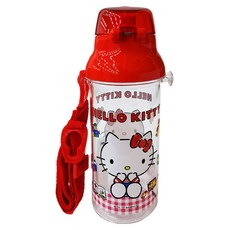 Skater 彈蓋直飲式水壺, KITTY, 480ml, 1個