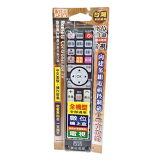 PJW 配件王 數位機上盒電視萬用遙控器, 單品尺寸 210 x 48 x 18(mm), 單品重量 0.1Kg, RM-UA09, 1個