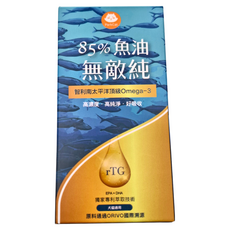 ParkCat 貓樂園 85%高純度rTG深海純淨魚油, 智利專利萃取高純度魚油, Omega-3, 1罐