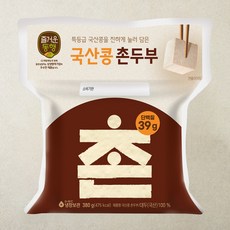 즐거운동행 국산콩 촌두부, 380g, 1개