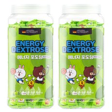 Nutrikraft 能量葡萄糖糖果, 2個, 250顆