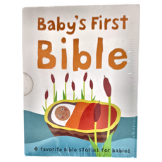 Priddy Books Baby's First Bible盒裝套裝，四個最喜歡的嬰兒聖經故事