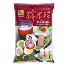 屏東農產 糯米粉 600g/包, 超級水磨, 無添加, 台灣在地糯米, 1包