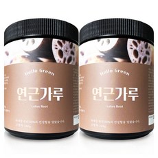 헬로우그린 연근 가루, 2개, 240g