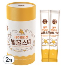 제주 한라산 벌꿀스틱 7호 30p, 360g, 2개