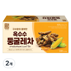녹차원 옥수수 둥굴레차, 1.2g, 100개입, 2개