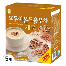 우리차 송원식품 호두아몬드 율무차 제로, 5개, 30개입, 18g