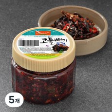 강경신안 고들빼기 무침, 500g, 5개