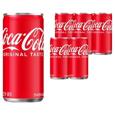 코카콜라 오리지널, 215ml, 6개