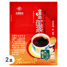 永發茗茶 冷泡古早味紅茶, 台灣八十年風味, 冷熱皆宜, 2.7g, 16包, 2盒