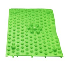樂居家 一般款腳底按摩器-4入組 (按摩板 指壓板 按摩地墊 足底按摩 穴道按摩 健康步道) 綠色, 37*27.5*3CM, 4個