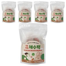 Firgi 嬰兒食品兒童蔬菜包, 蔬菜口味, 100g, 5袋