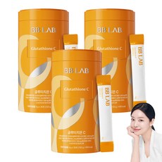 BB LAB 科研 穀胱甘肽&維他命C補充粉隨身包, 30條, 3罐