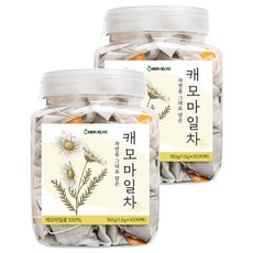BARUN F&B INNERVELYC 罐裝洋甘菊三角茶包, 1.5g, 100包, 2罐