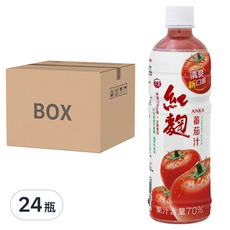 台酒 紅麴蕃茄汁 清爽新口感, 570ml, 24瓶
