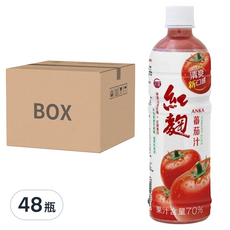 台酒 紅麴蕃茄汁 清爽新口感, 570ml, 48瓶