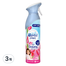 페브리즈 에어 탈취제 다우니향 본품 165g 3개
