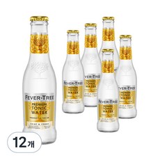 FEVER-TREE 芬味樹 優質湯力水, 200ml, 12個