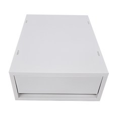 SHIMOYAMAPP縱向單格抽屜式儲物盒, 灰白色, 1個